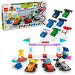 لگو سری دوپلو مدل F1 Team Race Cars and Drivers کد 10445