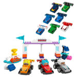 لگو سری دوپلو مدل F1 Team Race Cars and Drivers کد 10445