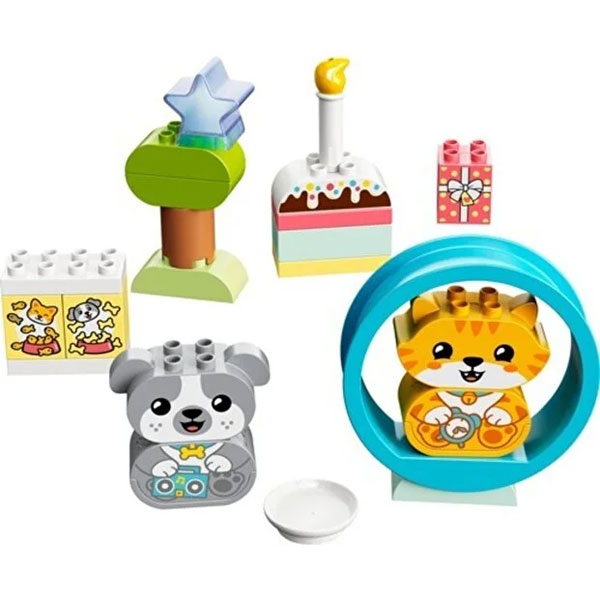 لگو سری دوپلو مدل My First Puppy & Kitten With Sounds کد 10977