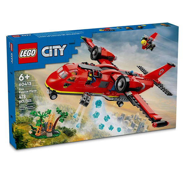 لگو سری سیتی مدل Fire Rescue Plane کد 60413