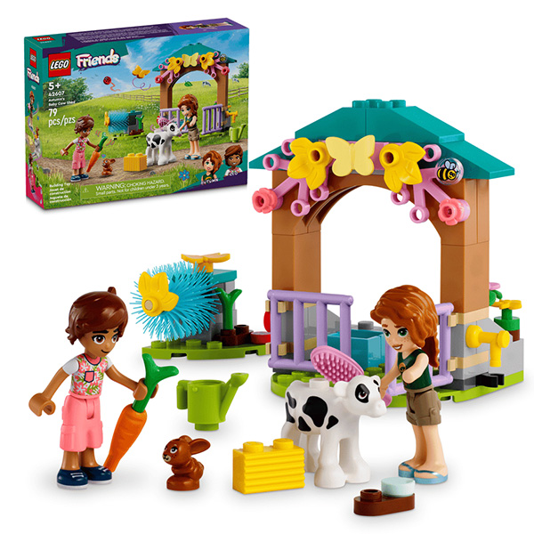 لگو سری فرندز مدل Autumn Baby Cow Shed کد 42607
