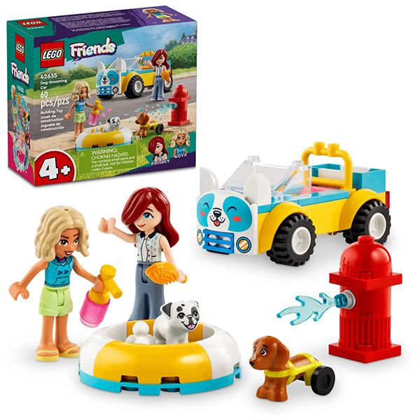 لگو سری فرندز مدل Dog-Grooming Car کد 42635