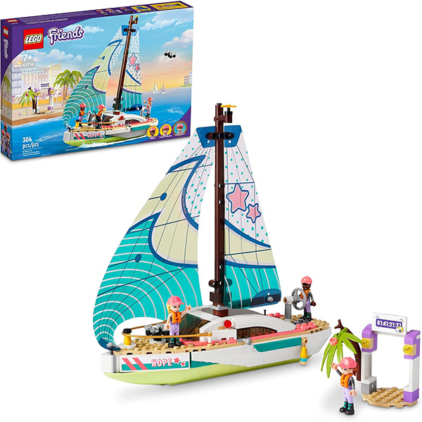 لگو سری فرندز مدل Stephanie's Sailing Adventure کد 41716
