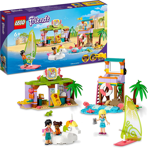 لگو سری فرندز مدل Surfer Beach Fun کد 41710