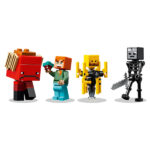 لگو سری ماینکرافت مدل The Nether Lava Battle کد 21266