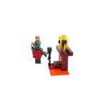 لگو سری ماینکرافت مدل The Nether Lava Battle کد 21266