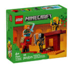 لگو سری ماینکرافت مدل The Nether Lava Battle کد 21266