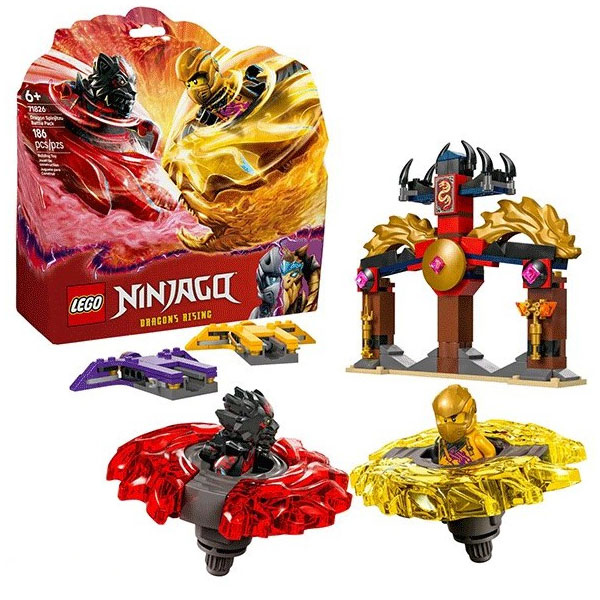 لگو سری نینجاگو مدل Dragon Spinner Battle Pack کد 71826