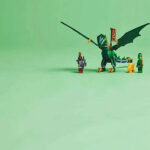 لگو سری نینجاگو مدل Lloyd’s Green Forest Dragon کد 71829