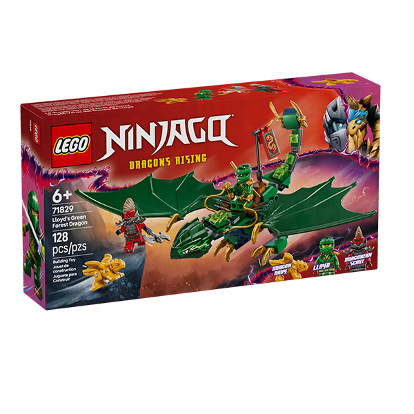 لگو سری نینجاگو مدل Lloyd’s Green Forest Dragon کد 71829