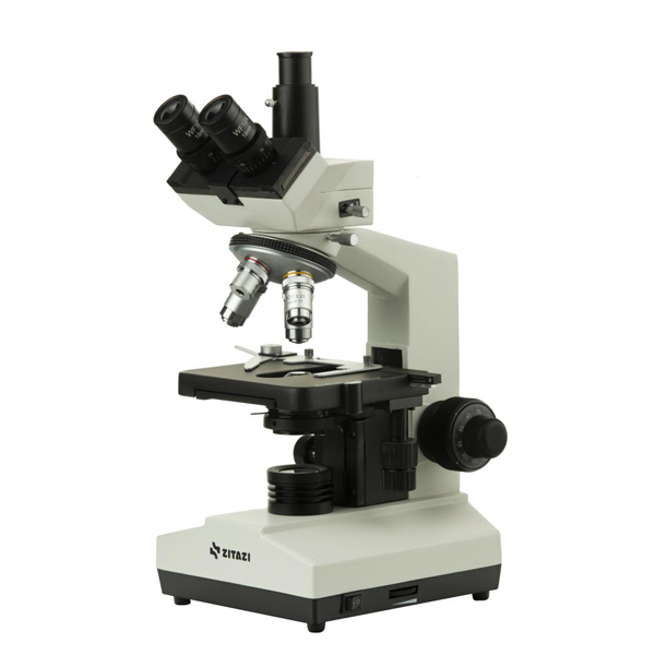 میکروسکوپ آزمایشگاهی زیتازی TrinoView Plus مدل Z55T – هد 3 چشمی و بزرگنمایی 1600 برابری