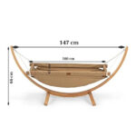 گهواره‌ چوبی کودک ولگرو مدل Hammock