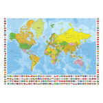پازل 700 تکه XL آناتولین طرح World Political Map کد 2703