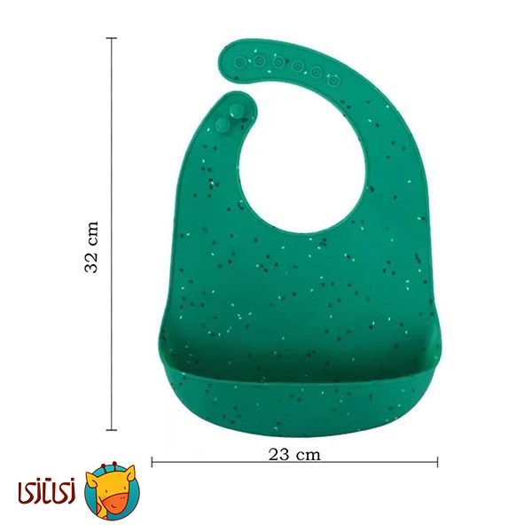 پیش‌بند قابل تنظیم سیلیکونی جوجوببک jojobebek Silicone Bib