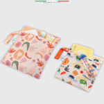 کیف چند منظوره اله‌ له طرح برگ 28×24 سانتی‌ متر