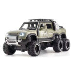 ماکت ماشین عقبکش مدل Land Rover Defender Six Wheels مقیاس 1:24