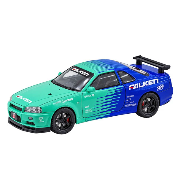ماکت ماشین عقب کش چه ژی مدل نیسان Skyline GTR-R34