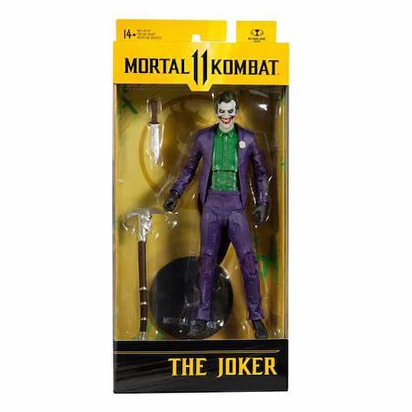 اکشن فیگور جوکر برند مک فارلین مدل Mortal Kombat 11 ارتفاع ۱۸ سانتی متر