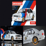 ماکت ماشین عقبکش مدل BMW M3 مقیاس 1:24