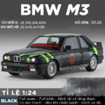ماکت ماشین عقبکش مدل BMW M3 مقیاس 1:24