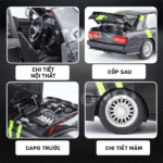 ماکت ماشین عقبکش مدل BMW M3 مقیاس 1:24