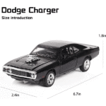 ماکت ماشین عقبکش مدل 1970 Doodge Charger مقیاس 1:24