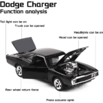 ماکت ماشین عقبکش مدل 1970 Doodge Charger مقیاس 1:24