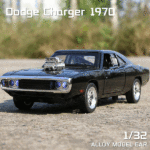 ماکت ماشین عقبکش مدل 1970 Doodge Charger مقیاس 1:24
