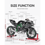 موتور شارژی مدل Kawasaki Ninja h2r دودزا