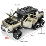 ماکت ماشین عقبکش مدل Land Rover Defender Six Wheels مقیاس 1:24