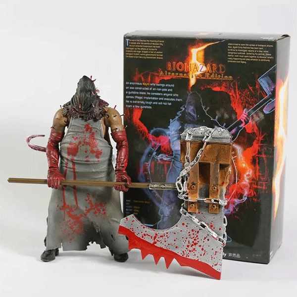 اکشن فیگور 7 اینچی نکا مدل Resident Evil 5 Executioner Majini Biohazard