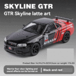 ماکت ماشین عقبکش مدل Nissan Skyline GTR-R34 مقیاس 1:24