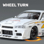 ماکت ماشین عقبکش مدل Nissan Skyline GTR-R34 مقیاس 1:24