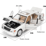 ماکت ماشین عقبکش مدل Mercedes Benz s320 مقیاس 1:24
