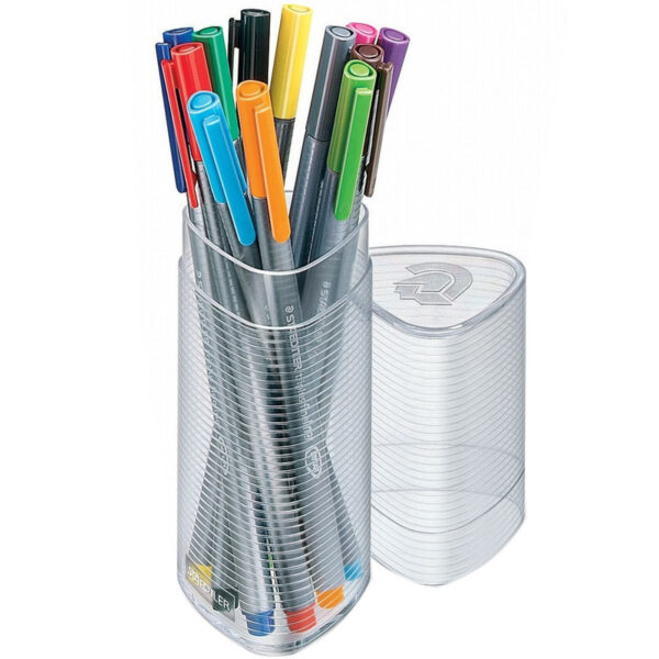 روان نویس نوک نمدی استدلر ۱۲ رنگ Staedtler Fineliner
