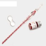 ست قلم شیشه‌ای اکلیلی قرمز برند Glass Pen