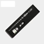ست قلم شیشه‌ای اکلیلی نقره‌ای Glass Pen