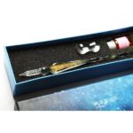 ست قلم شیشه‌ای طلایی نگینی برند Glass Pen