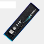 ست قلم شیشه‌ای فیروره ای نگینی برند Glass Pen