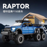ماکت ماشین عقب کش چه ژی مدل Ford raptor F150 کمپر - Image 10