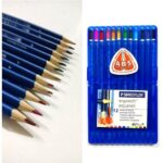 مداد آبرنگی 12 رنگ استدلر Ergosoft Aquarell  مدل STAEDTLER