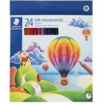 مداد رنگی 24 رنگ استدلر مدل Soft
