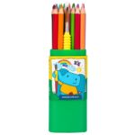 مداد رنگی 24 رنگ فونزل سری kids استوانه مثلثی