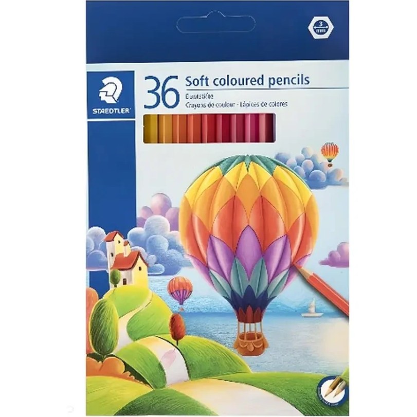 مداد رنگی 36 رنگ استدلر مدل Soft مداد رنگی 36 رنگ استدلر مدل Soft