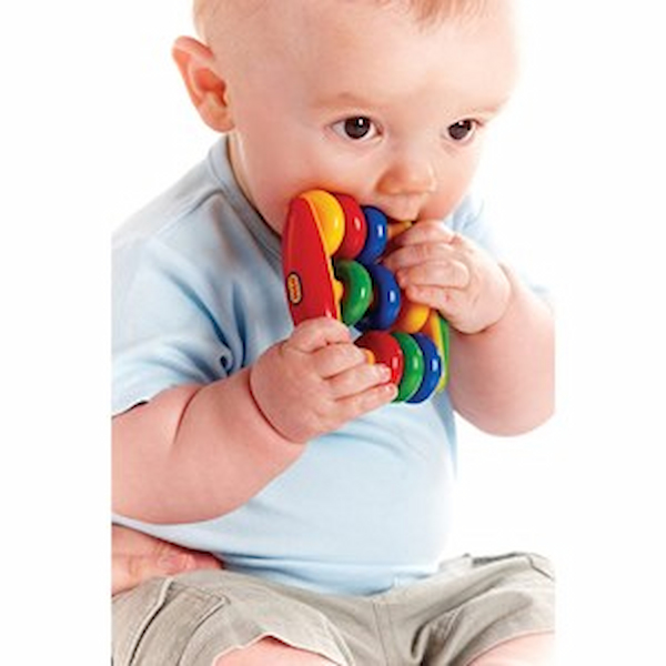 اسباب بازی چرتکه جغجغه ای تولو مدل 86310 Tolo Abacus Rattle