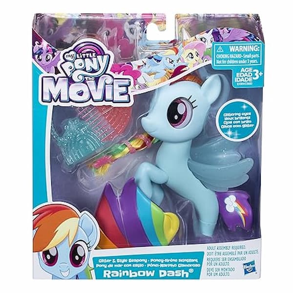 اسباب بازی آرایشی مدل rainbow dash هاسبرو