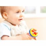 جغجغه استوانه با دانه رنگی تولو کد 86440