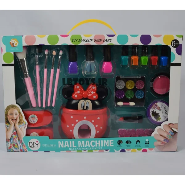 اسباب بازی لوازم آرایشی طرح مینی موس مدل NAIL MACHINE