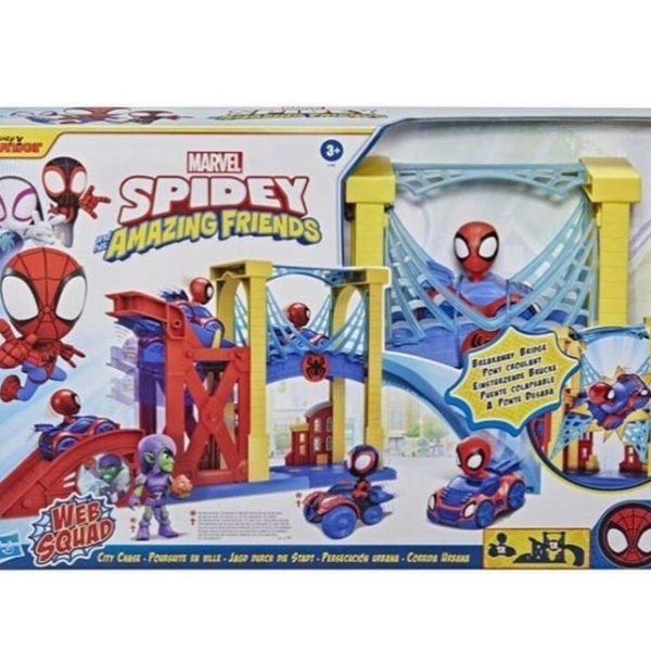 اسباب بازی پیست پل اسپایدرمن برند hasbro