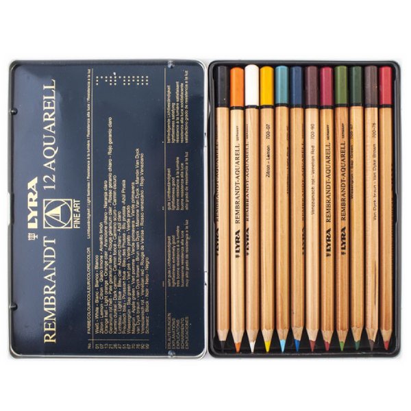 مدادرنگی آبرنگی آکوارل لیرا مدل REMBRANDT AQUARELL